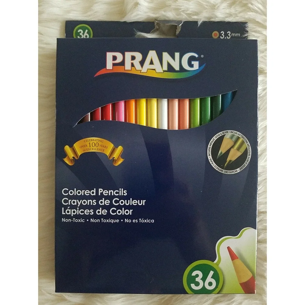 Prang Colored Pencils 36/Pkg                072067223609